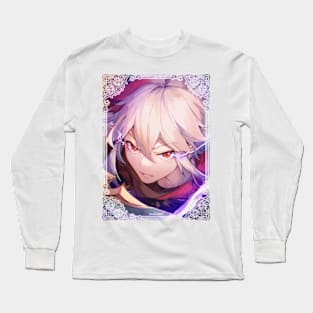 Kazuha Using Electro - Genshin Impact Long Sleeve T-Shirt